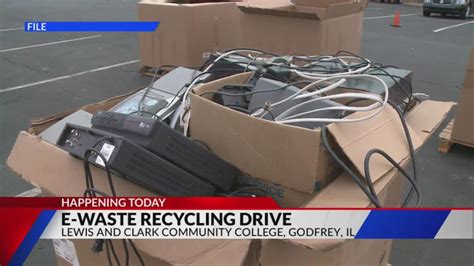 Lewis and Clark Community College hosting e-waste recycling drive today