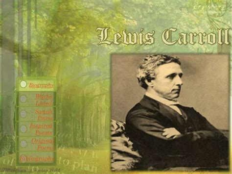 Lewis carroll biography powerpoint presentation examples