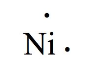 Lewis dot diagram nickel. A Lewis electron dot diagram (or electron dot diagram or a Lewis diagram or a Lewis structure) is a representation of the valence electrons of an atom that uses dots around the symbol of the element. The number of dots equals the number of valence electrons in the atom. These dots are arranged to the right and left and above and below the ... 