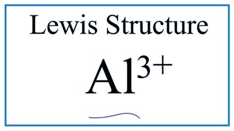 Lewis dot structure for al3+. Write the Lewis dot symbols for: (i) H 2 O (ii) C C l 4 (iii) H 2. View Solution. Q3. Use Lewis symbols to show electron transfer between the following atoms to form cations and anions: (a) K and S (b) Ca and O (c) Al and N. ... Write Lewis structure of the following compound and show formal charge on each atom. 