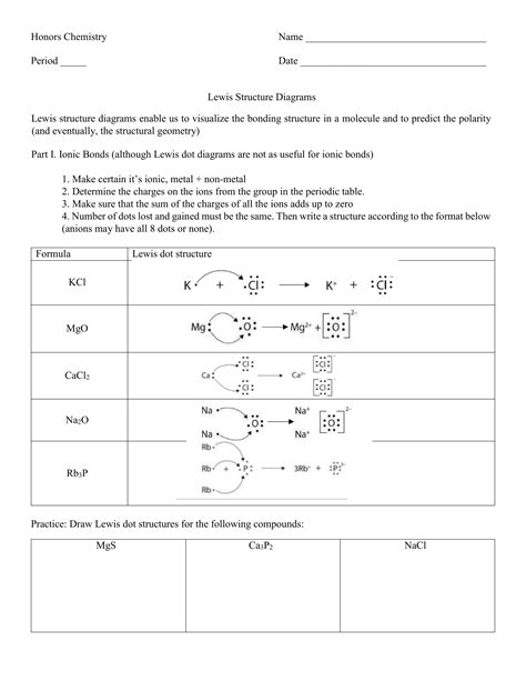 Lewis dot structure guided inquiry answers. - A guide to the history bacteriology.