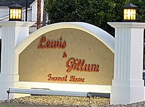 Lewis gillum. Carrie Marie Patton. Lewis & Gillum Funeral Homes 28 Harding Avenue, Jackson, OH 45640 (p) 740-286-2010 (f) 740-286-5640 (e)... 