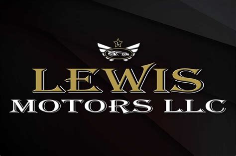 Lewis motors llc. Sep 19, 2019 · Lewis Motors LLC 2685 Highway 171 Deridder, LA 70634 (337) 304-2458 