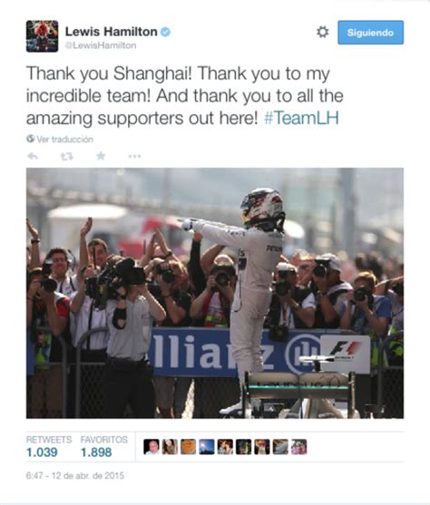 Lewis se adueñó de China - 24 Horas