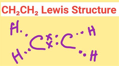 Lewis structure for ch2ch2. There are three single bonds and one lone pair of electrons in the NH3 molecule. It has a molecular geometry of trigonal pyramidal which also looks like a distorted tetrahedral structure. The shape is distorted because of the lone pairs of electrons. This pair exerts repulsive forces on the bonding pairs of electrons. 