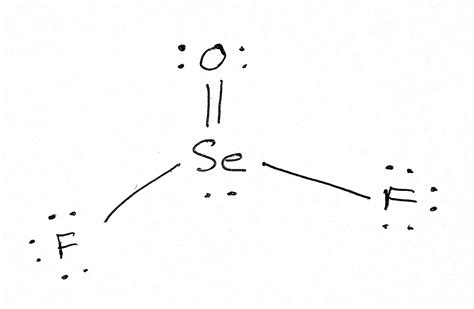 Lewis structure for sef2o. A: Lewis structure Lewis structure is the electron dot diagram that shows the bonding between the atoms… Q: For the following molecules, which show all atoms with an octet (or duet) of electrons, and which do… 