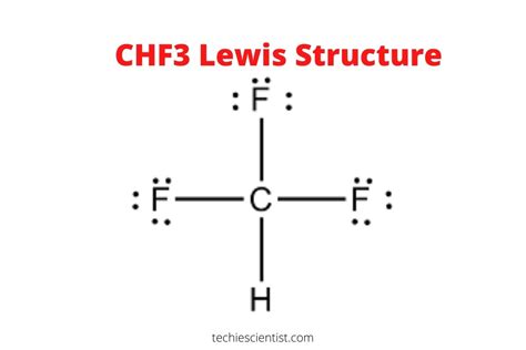 Lewis structure of chf3. Explanation: To draw the Lewis structure for CF3+, start by counting the total number of valence electrons. Carbon (C) has 4, each Fluorine (F) has 7, and we subtract one for the positive charge, making a total of 24 electrons. These should be arranged to fill the outer shells of the atoms, starting with the central Carbon atom. 