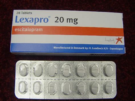 Lexapro (escitalopram) is a prescription medic