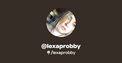 Lexaprobby Onlyfans Leak