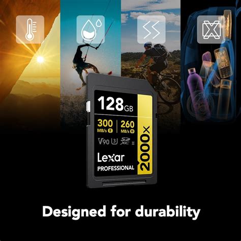 Lexar Memory Card: Lexar 64GB Professional 1066x SD Card, UHS-I, C10, U3, V30 image 1
