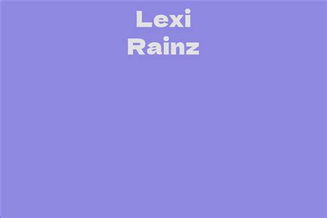 Lexi Rainz Onlyfans Leaked [CLIP] 💋