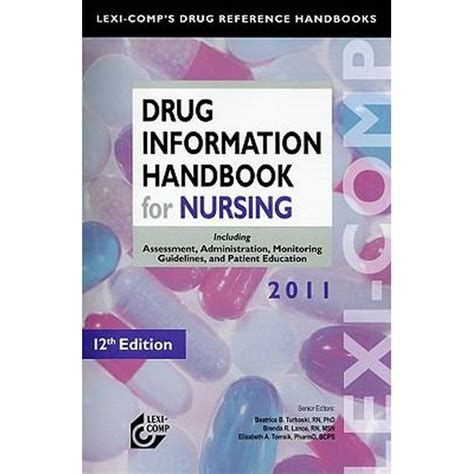 Lexi comp drug information handbook for nursing including assessment administration monitoring guidelines. - John deere 820 manuales de reparación.