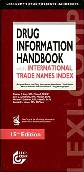 Lexi comps drug information handbook with international trade names index. - Strafbarkeit wegen verunreinigung eines gewässers ([paragraph] 324 stgb).