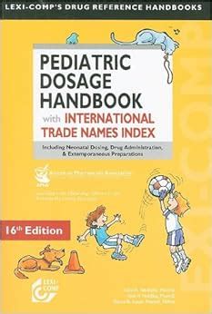 Lexi comps pediatric dosage handbook with international trade names index including neonatal dosing drug administration. - Seven seas hot tub owners manual.