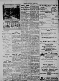 Lexington virginia news gazette. USA (1,373,456) > Virginia (52,667) > Virginia Newspapers and Obituaries (3,342) > Rockbridge County Newspapers and Obituaries (12) NOTE: Additional records that apply to Rockbridge County are also on the Virginia Newspapers and Obituaries page. 