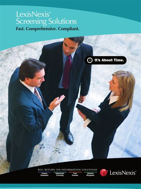 LexisNexis Background Screening Solutions PDF Background Check