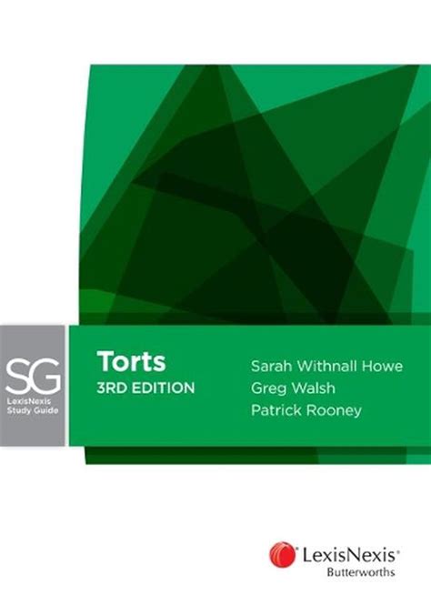 Lexisnexis study guide torts 3rd edition by g walsh. - Student solutions manual for precalculus functions and graphs.