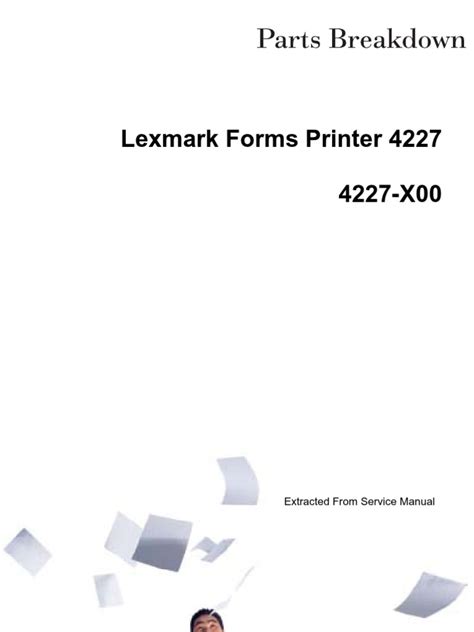 Lexmark 4227 series form printer service manual. - Tech manual for wheel horse 520 tractors.