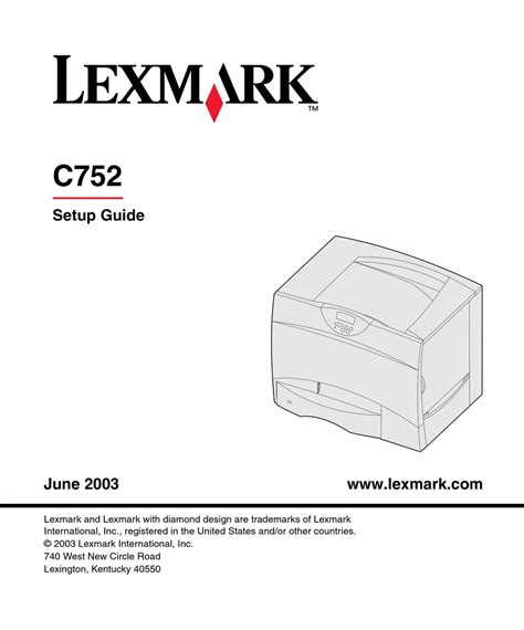 Lexmark c752 service manual repair guide. - Seismic amplitude an interpreters handbook 2.