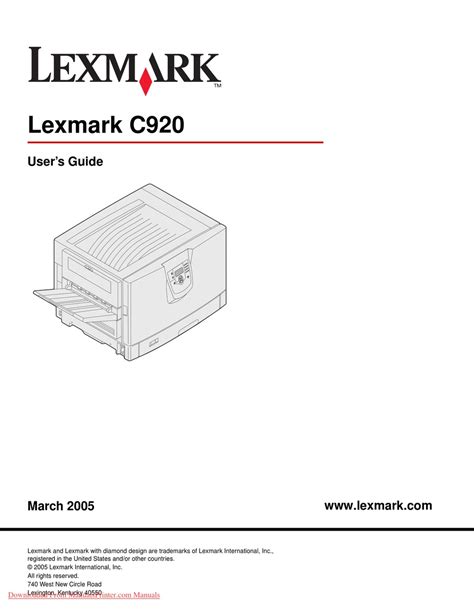Lexmark c920 service manual repair guide. - Measurement and instrumentation theory and applications solution manual.