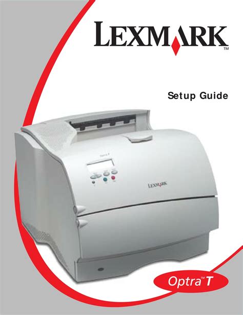 Lexmark optra t printer service repair manual. - Free manual for electronic engine management.