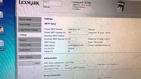 Lexmark scan to email failed.  Jul 12, 2022 · Lexmark - Scan to Email (SMTP Authentication F...
