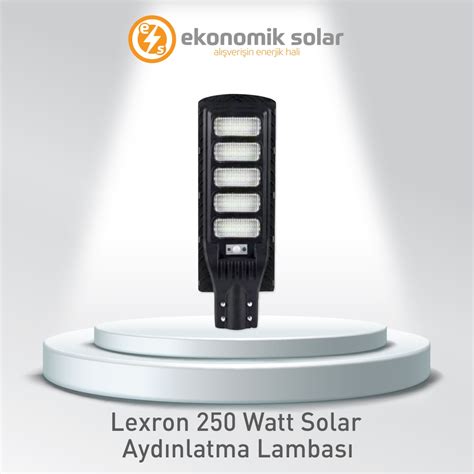 Lexron Sokak Aydınlatması Modelleri ve Fiyatları - Ekonomik Solar