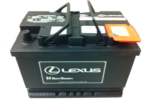 Manufactured by Lexus' standards for quality and performance, these batteries are the only batteries authorized for original equipment (OE) warranty replacement. They come with a 24-month free replacement warranty and prorated for the balance of the 84-month warranty period.