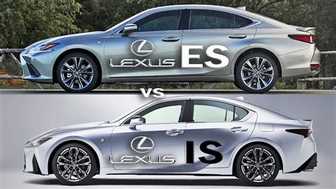Lexus es vs is. The 2024 Lexus ES is available in three models: ES 250, ES 350 and the ES 300h hybrid. Each model is offered in five trim levels: base , Luxury , Ultra Luxury , F Sport Design and F Sport Handling . 