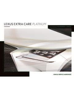 Lexus Canada's PDF on Extra Care Proetction. Not wor