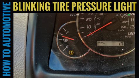 Park the vehicle in a safe place, turn the engine switch off and wait 20 minutes or more. Adjust the tire inflation pressure to the specified cold tire inflation pressure level. Start the engine. Press and hold the tire pressure warning reset switch until the tire pressure warning light blinks slowly 3 times.