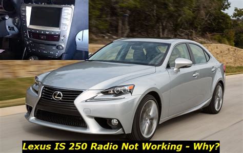 Lexus is250 radio not working after rain.  However my problem was that ...