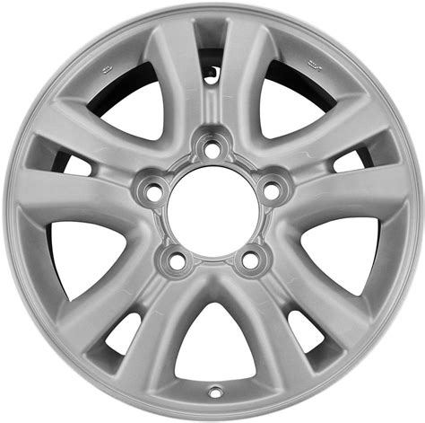 This Factory OEM LEXUS rim comes equipped on a 2005 - 2007 LEXUS LX470 . This is a ALLOY wheel with a diameter of 18" width of 8 ". This LEXUS LX470 wheel has 5 lug holes and a bolt pattern of 5-150. The offset of this LEXUS LX470 rim is N/A. The corresponding LEXUS OEM part number for this rim is: 4261160340, 4261160330. 