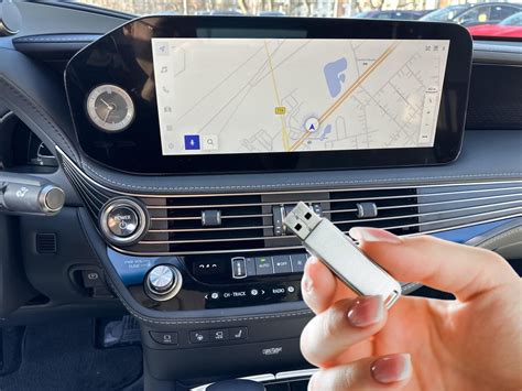 Lexus maps update.  The document highlights necessary tools and equipment, and emph...