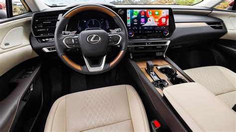 Lexus rx 2023 interior. The new 2023 Lexus RX is here with several new powertrains. The RX350 has a turbo-four gas engine, while the RX350h, RX450h+, and RX500h F Sport Performance models all have various hybrid setups. 