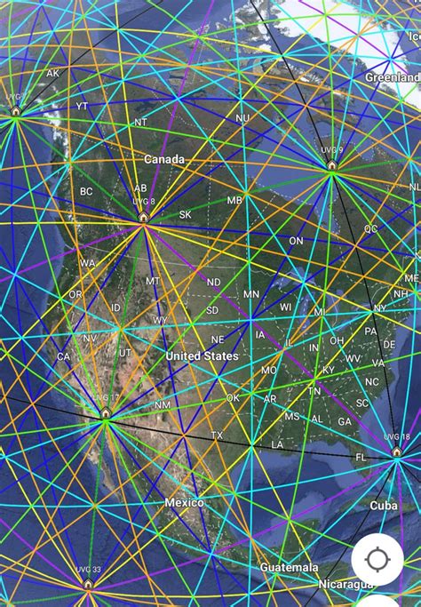 Re: Ley Lines, good sources of info and detailed map of where they f