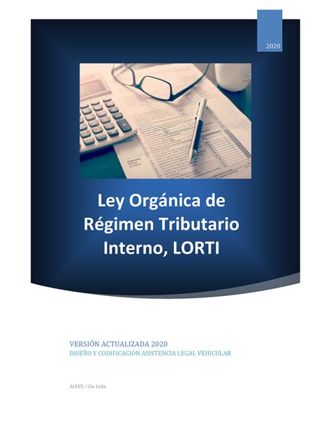 Ley orgánica de régimen tributario interno. - Praxis ii health and physical education study guide.