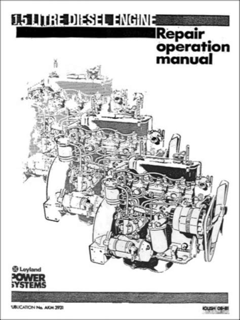 Leyland 400 diesel engine workshop manual. - Verallgemeinerungen der erlangschen und engsetschen formeln..