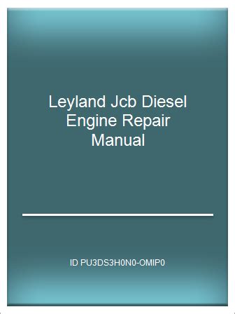 Leyland jcb diesel engine repair manual. - Siddhartha study guide questions and answers.
