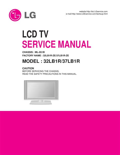 Lg 32lb1r lcd tv reparaturanleitung download lg 32lb1r lcd tv service manual download. - Fanuc macro programming manual for mori seiki.