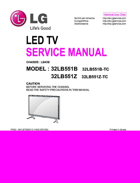Lg 32lb551z 32lb551z tc led tv service handbuch. - Mccormick super w 6 tractor operators manual.