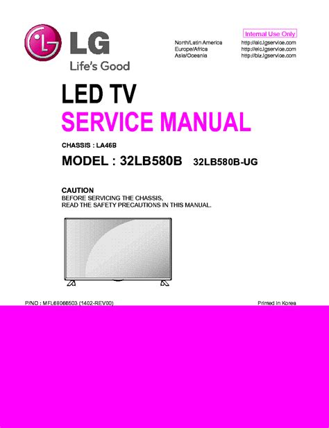 Lg 32lb580b 32lb580b ug led tv service manual. - Schrittweise reparaturanleitung für allgemeine elektrische hotpoint geschirrspüler.