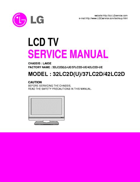 Lg 32lc2d 32lc2du 37lc2d 42lc2d service manual. - Manual do celular sony ericsson walkman.