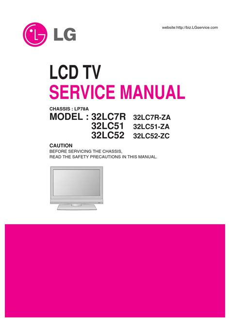 Lg 32lc7r 32lc51 32lc52 download del manuale di servizio tv lcd. - Outils pour les maths ce2 programmführer 2008 1cederom.