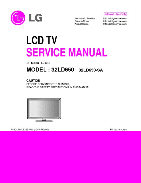 Lg 32ld650 32ld650 sa lcd tv service manual download. - Mathematics coaching handbook by pia hansen.