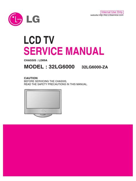 Lg 32lg6000 32lg6000 za lcd tv service manual. - Briggs and stratton 5hp quantum manual.