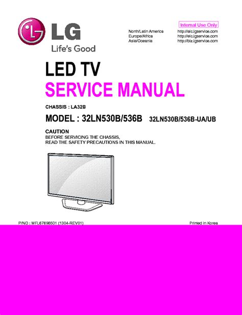 Lg 32ln530b 536b 32ln530b 536b ua ub led tv serice manual. - Arnold schönberg oder der konservative revolutionär..