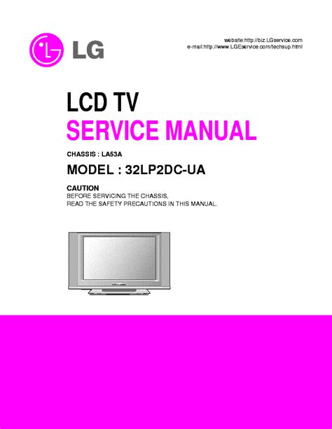 Lg 32lp2dc ua lcd tv service manual. - Curitibanos e a formação de comunidades campeiras no brasil meridional.
