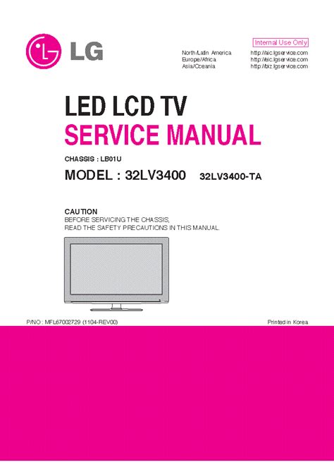 Lg 32lv3400 ta service handbuch reparaturanleitung. - Mass fatality incidents a guide for human forensic identification.