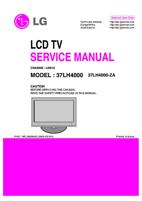 Lg 37lh4000 37lh4000 za lcd tv service manual. - 2001 nissan ud truck service manual.